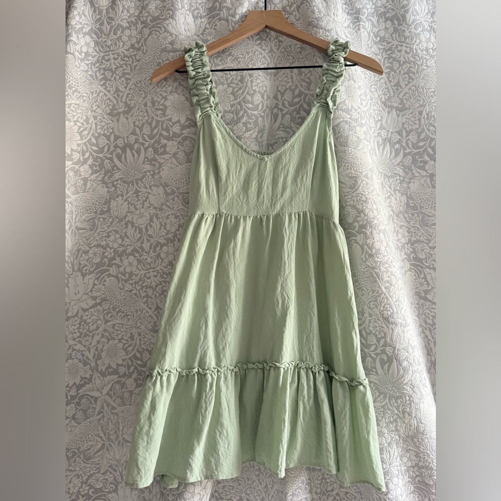 Blu Pepper Mint Green Dress